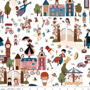 PRE - Order A Spoonful Of Sugar by Jennifer Long - Cherry Tree Lane Main CD17080 - CLOUD - Half Yard February 2026 - Modern Fabric Shoppe