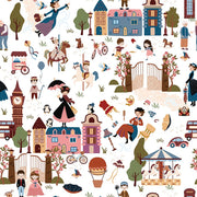 PRE - Order A Spoonful Of Sugar by Jennifer Long - Cherry Tree Lane Main CD17080 - CLOUD - Half Yard February 2026 - Modern Fabric Shoppe