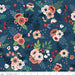 PRE - Order A Spoonful Of Sugar by Jennifer Long - Cloud Floral C17081 - NIGHT - Half Yard February 2026 - Modern Fabric Shoppe