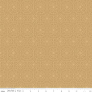 PRE - Order A Spoonful Of Sugar by Jennifer Long - Lace Parasol C17086 - MUSTARD - Half Yard February 2026 - Modern Fabric Shoppe
