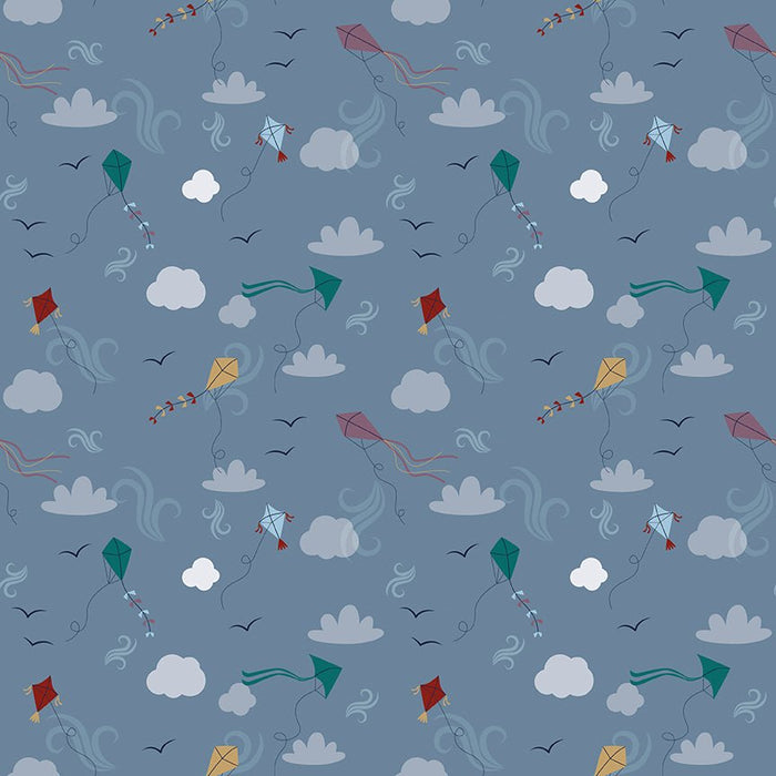 PRE - Order A Spoonful Of Sugar by Jennifer Long - Let's Go Fly a Kite C17083 - STORM - Half Yard February 2026 - Modern Fabric Shoppe