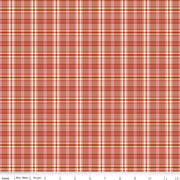 PRE - Order A Spoonful Of Sugar by Jennifer Long - Plaid Poppins C17087 - APRICOT - Half Yard February 2026 - Modern Fabric Shoppe