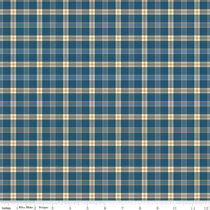 PRE - Order A Spoonful Of Sugar by Jennifer Long - Plaid Poppins C17087 - EVENING - Half Yard February 2026 - Modern Fabric Shoppe