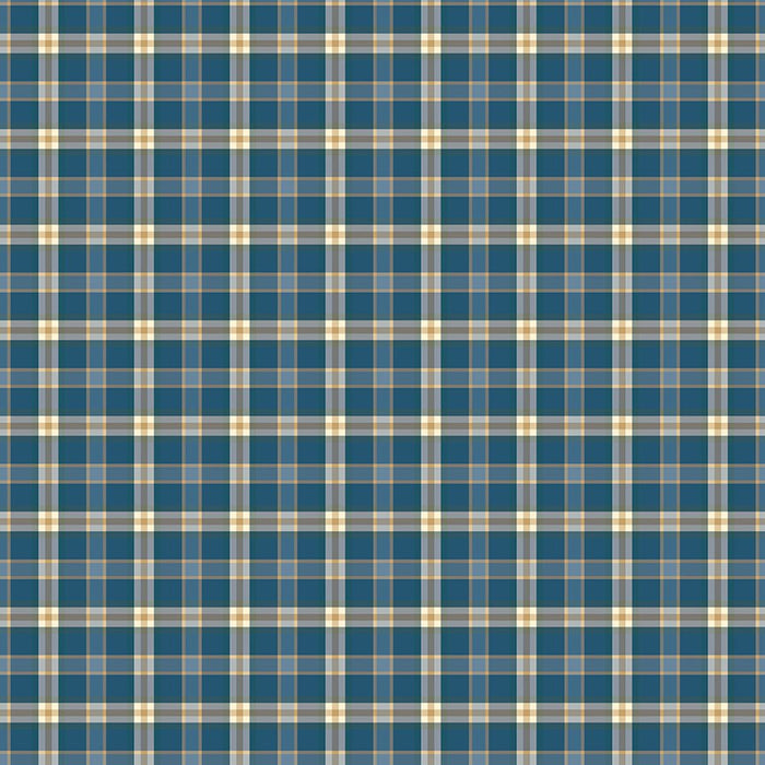 PRE - Order A Spoonful Of Sugar by Jennifer Long - Plaid Poppins C17087 - EVENING - Half Yard February 2026 - Modern Fabric Shoppe
