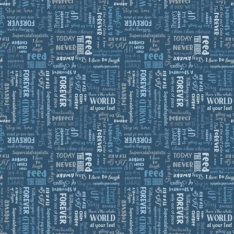 PRE - Order A Spoonful Of Sugar by Jennifer Long - Storybook C17085 - NIGHT - Half Yard February 2026 - Modern Fabric Shoppe