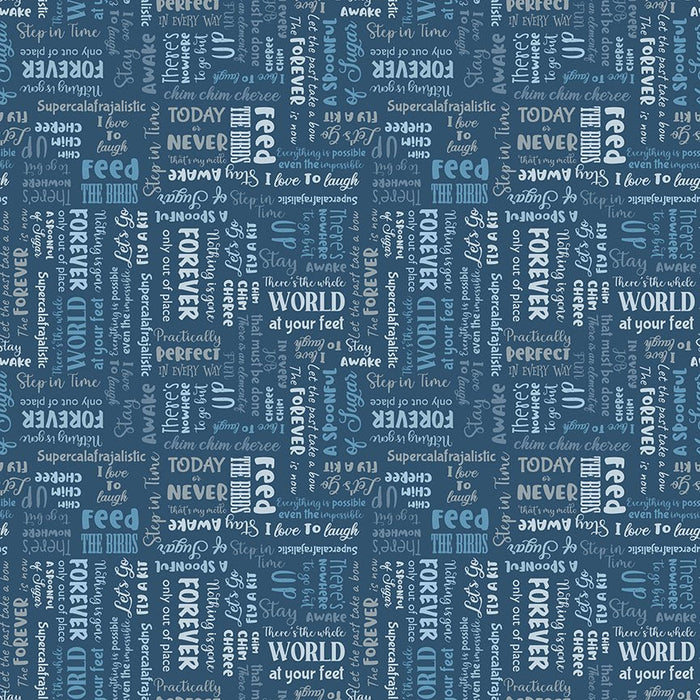 PRE - Order A Spoonful Of Sugar by Jennifer Long - Storybook C17085 - NIGHT - Half Yard February 2026 - Modern Fabric Shoppe