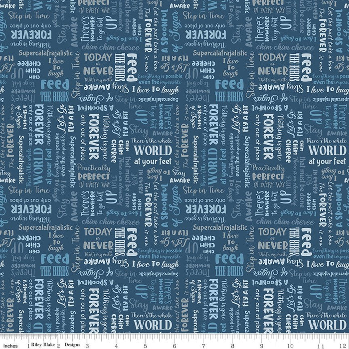 PRE - Order A Spoonful Of Sugar by Jennifer Long - Storybook C17085 - NIGHT - Half Yard February 2026 - Modern Fabric Shoppe