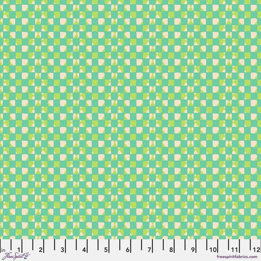 PRE-ORDER A Spring in Paris by Nathalie Lete- Hatbox PWNL040.JADE- Half Yard- September 2024 - Modern Fabric Shoppe