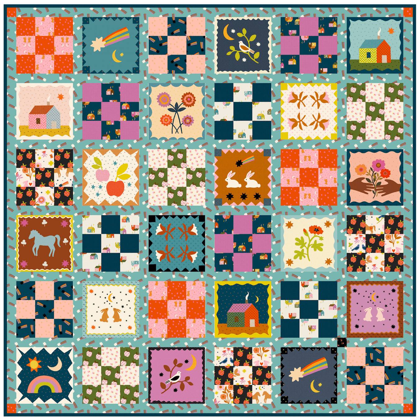 Alexia Marcelle Abegg Quilt Kits