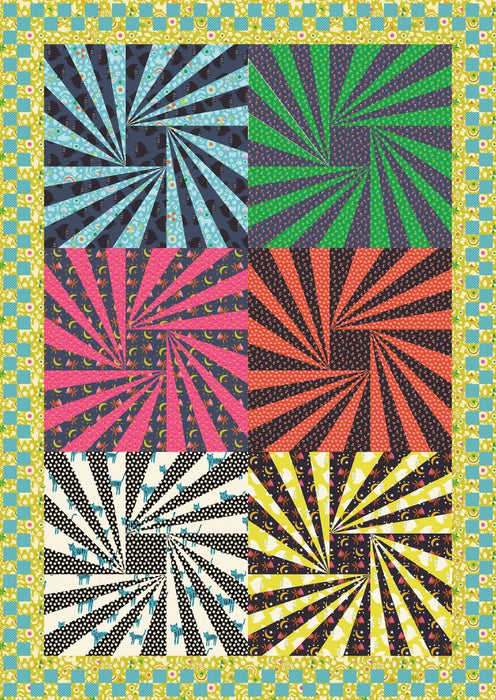 PRE - Order Alexia Marcella Abegg - Starburst Quilt Kit featuring Catnap - October 2025 - Modern Fabric Shoppe