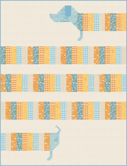 PRE - ORDER All Wrapped Up Quilt Kit featuring Animal Park Fun by Stacy Iest Hsu - January 2026 - Modern Fabric Shoppe