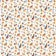PRE - Order Always By My Side by Figo Studio - Dogs 91326 - 11 Cream - Half Yard - August 2026 - Modern Fabric Shoppe