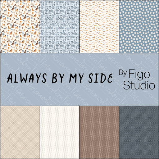 PRE - Order Always By My Side by Figo Studio - Half Yard Bundle - Auust 2026 - Modern Fabric Shoppe