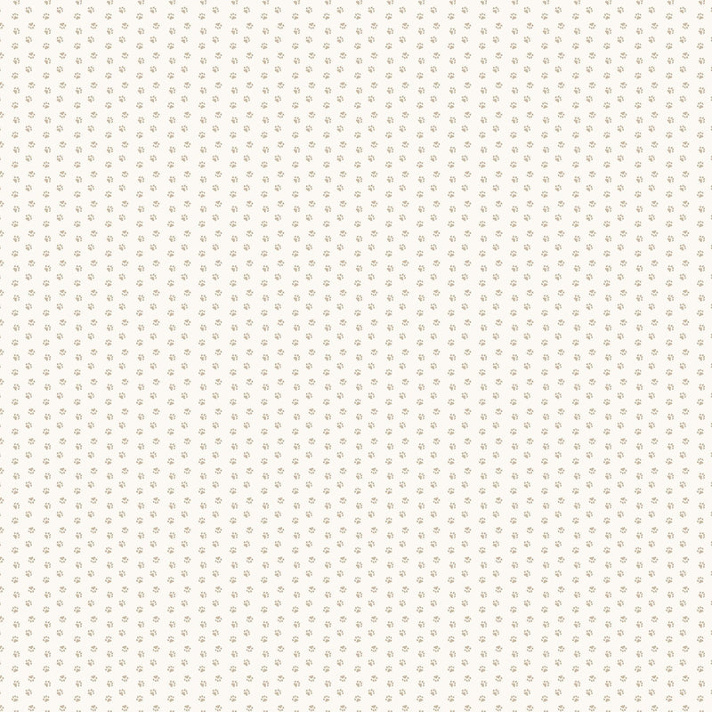 PRE - Order Always By My Side by Figo Studio - Paws 91332 - 11 Cream - Half Yard - August 2026 - Modern Fabric Shoppe