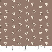 PRE - Order Always By My Side by Figo Studio - Paws 91332 - 36 Brown - Half Yard - August 2026 - Modern Fabric Shoppe