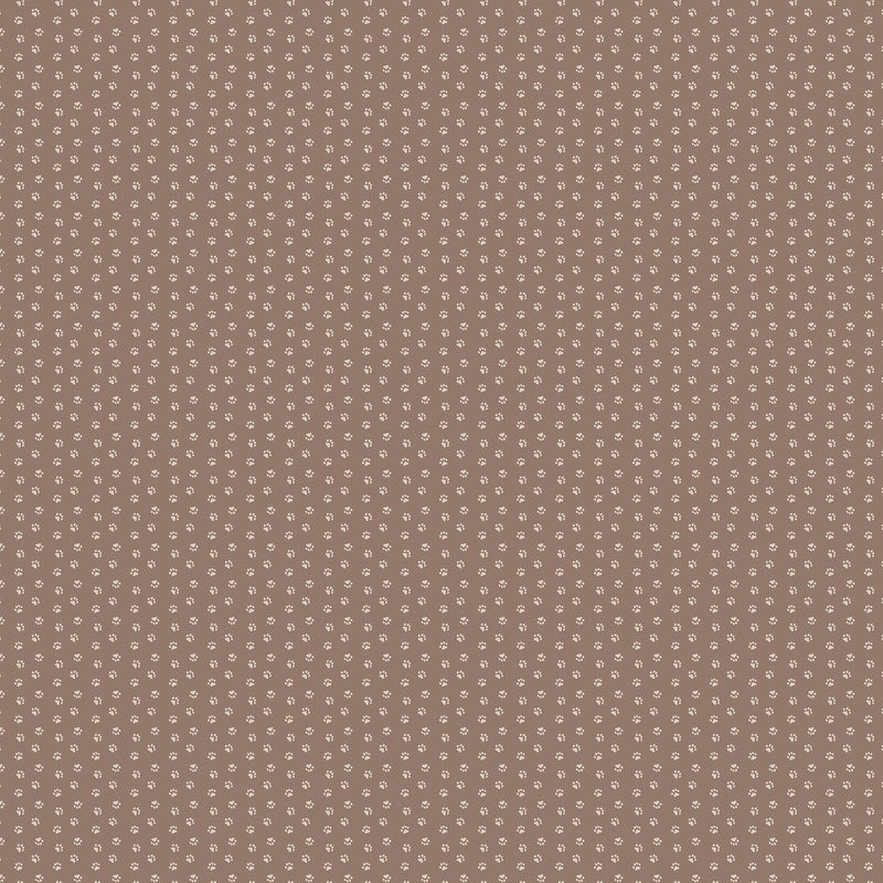 PRE - Order Always By My Side by Figo Studio - Paws 91332 - 36 Brown - Half Yard - August 2026 - Modern Fabric Shoppe