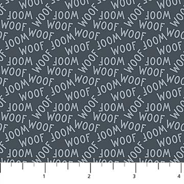 PRE - Order Always By My Side by Figo Studio - Woof 91329 - 49 Denim - Half Yard - August 2026 - Modern Fabric Shoppe