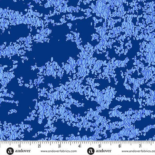 PRE - Order Amsterdam by Libs Elliott - Lekker A - 1684 - B Cobalt - Half Yard - November 2025 - Modern Fabric Shoppe