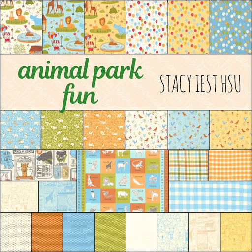PRE - Order Animal Park by Stacy Lest Hsu - Fat Quarter Bundle - January 2026 - Modern Fabric Shoppe