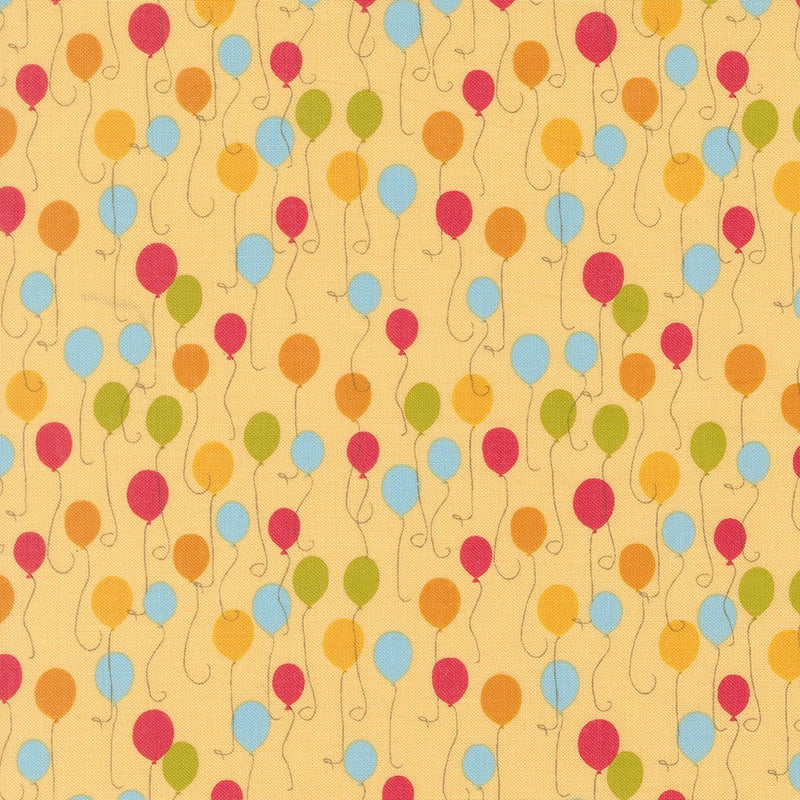 PRE - ORDER Animal Park Fun by Stacy Lest Hsu - Banana 20961 19 - Half Yard - January 2026 - Modern Fabric Shoppe