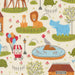 PRE - ORDER Animal Park Fun by Stacy Lest Hsu - Dove 20960 11 - Half Yard - January 2026 - Modern Fabric Shoppe