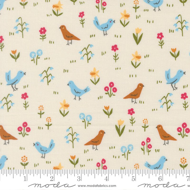 PRE - ORDER Animal Park Fun by Stacy Lest Hsu - Dove 20963 11 - Half Yard - January 2026 - Modern Fabric Shoppe