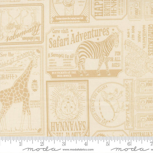 PRE - ORDER Animal Park Fun by Stacy Lest Hsu - Natural 20965 21 - Half Yard - January 2026 - Modern Fabric Shoppe