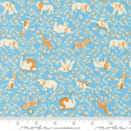 PRE - ORDER Animal Park Fun by Stacy Lest Hsu - Sky 20964 13 - Half Yard - January 2026 - Modern Fabric Shoppe