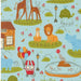 PRE - ORDER Animal Park Fun by Stacy Lest Hsu - Water 20960 14 - Half Yard - January 2026 - Modern Fabric Shoppe