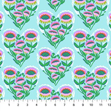 PRE - Order Anna Maria Textiles - Allegory - Pitterpat AMT143 - 40C Sky - Half Yard - December 2025 - Modern Fabric Shoppe