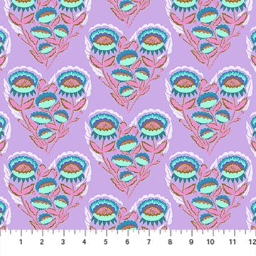PRE - Order Anna Maria Textiles - Allegory - Pitterpat AMT143 - 83V Lavender - Half Yard - December 2025 - Modern Fabric Shoppe