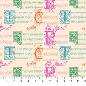 PRE - Order Anna Maria Textiles - Allegory - Prose AMT148 - 11C Candy - Half Yard - December 2025 - Modern Fabric Shoppe