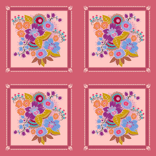 PRE - Order Anna Maria Textiles - Allegory - Square Dance AMT144 - 23L Glow - 24 Inch - December 2025 - Modern Fabric Shoppe
