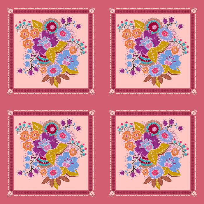 PRE - Order Anna Maria Textiles - Allegory - Square Dance AMT144 - 23L Glow - 24 Inch - December 2025 - Modern Fabric Shoppe