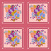 PRE - Order Anna Maria Textiles - Allegory - Square Dance AMT144 - 23L Glow - 24 Inch - December 2025 - Modern Fabric Shoppe