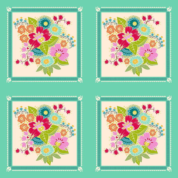 PRE - Order Anna Maria Textiles - Allegory - Square Dance AMT144 - 64C Bright - 24 Inch - December 2025 - Modern Fabric Shoppe