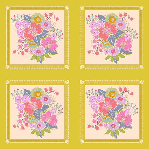 PRE - Order Anna Maria Textiles - Allegory - Square Dance AMT144 - 71V Tart - 24 Inch - December 2025 - Modern Fabric Shoppe