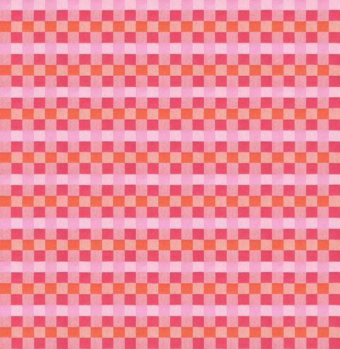 PRE - Order Anna Maria Textiles - Check Mates - Alternate AMT110 - 23L Bubblegum - Half Yard - February 2026 - Modern Fabric Shoppe