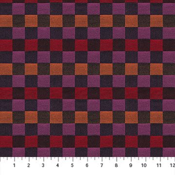 PRE - Order Anna Maria Textiles - Check Mates - Alternate AMT110 - 28L Lipstick - Half Yard - February 2026 - Modern Fabric Shoppe