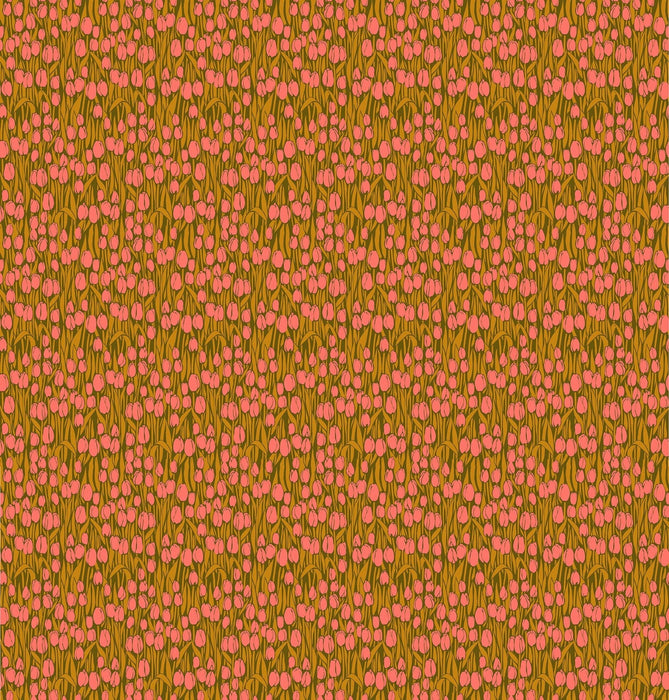 PRE - Order Anna Maria Textiles - Clean Cut - Audience AMT181 - 55V Toffee - Half Yard - September 2026 - Modern Fabric Shoppe