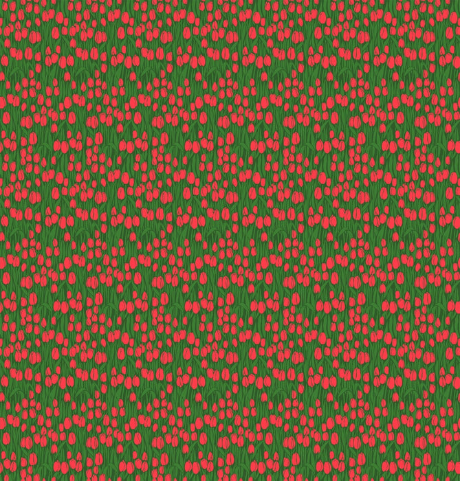 PRE - Order Anna Maria Textiles - Clean Cut - Audience AMT181 - 78C Red - Half Yard - September 2026 - Modern Fabric Shoppe