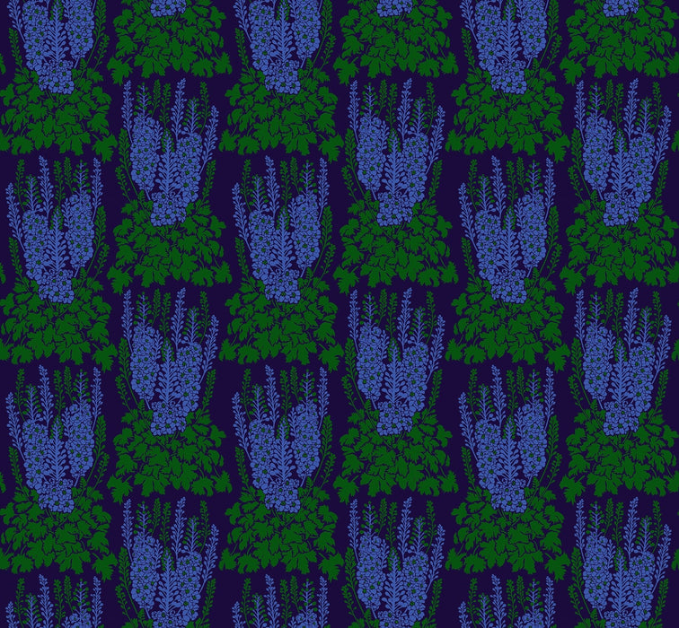 PRE - Order Anna Maria Textiles - Clean Cut - Soiree AMT182 - 47L Royal - Half Yard - September 2026 - Modern Fabric Shoppe