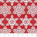 PRE - Order Anna Maria Textiles - Cozy Christmas - Paperflakes AMT162 - 25C Red Hot - Half Yard - April 2026 - Modern Fabric Shoppe