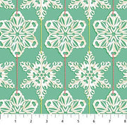 PRE - Order Anna Maria Textiles - Cozy Christmas - Paperflakes AMT162 - 67V Country - Half Yard - April 2026 - Modern Fabric Shoppe