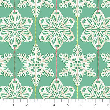 PRE - Order Anna Maria Textiles - Cozy Christmas - Paperflakes AMT162 - 67V Country - Half Yard - April 2026 - Modern Fabric Shoppe
