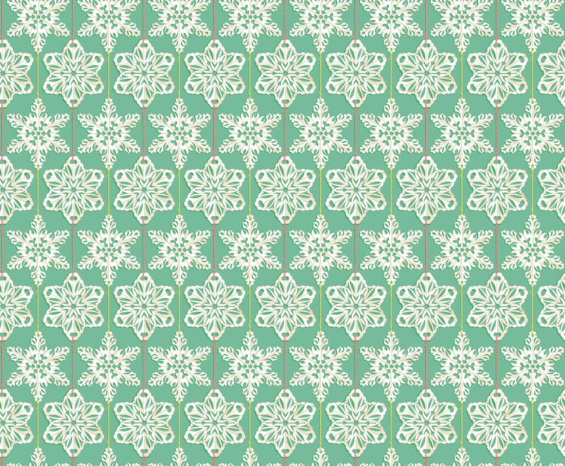 PRE - Order Anna Maria Textiles - Cozy Christmas - Paperflakes AMT162 - 67V Country - Half Yard - April 2026 - Modern Fabric Shoppe