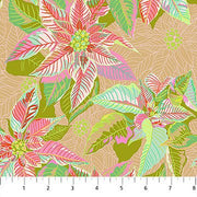 PRE - Order Anna Maria Textiles - Cozy Christmas - Poinsettia AMT166 - 56V Fresh - Half Yard - April 2026 - Modern Fabric Shoppe