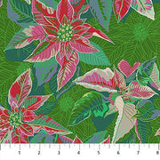 PRE - Order Anna Maria Textiles - Cozy Christmas - Poinsettia AMT166 - 72C Housewarming - Half Yard - April 2026 - Modern Fabric Shoppe