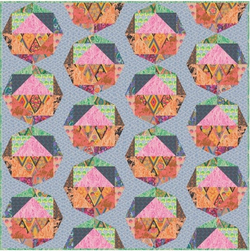 PRE - Order Anna Maria Textiles - Crystal Creek Quilt Kit featuring Shooting Star - June 2025 - Modern Fabric Shoppe