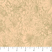 PRE-Order Anna Maria Textiles- Gentle Rendering- Bounty AMT206-53V Manila- Half Yard- April 2027 - Modern Fabric Shoppe